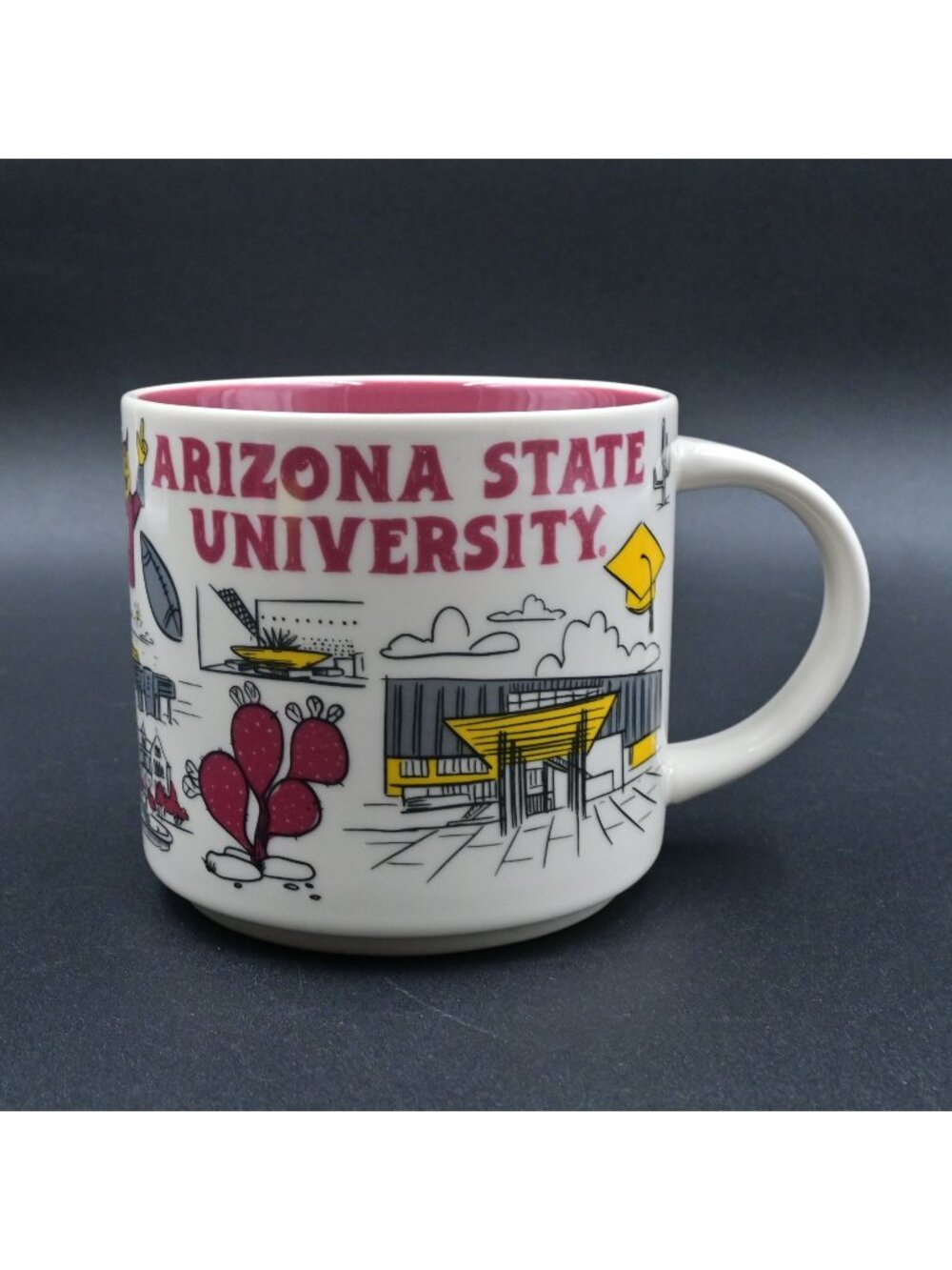 Starbucks Been There Series Arizona State University ASU Campus Coffee Mug New